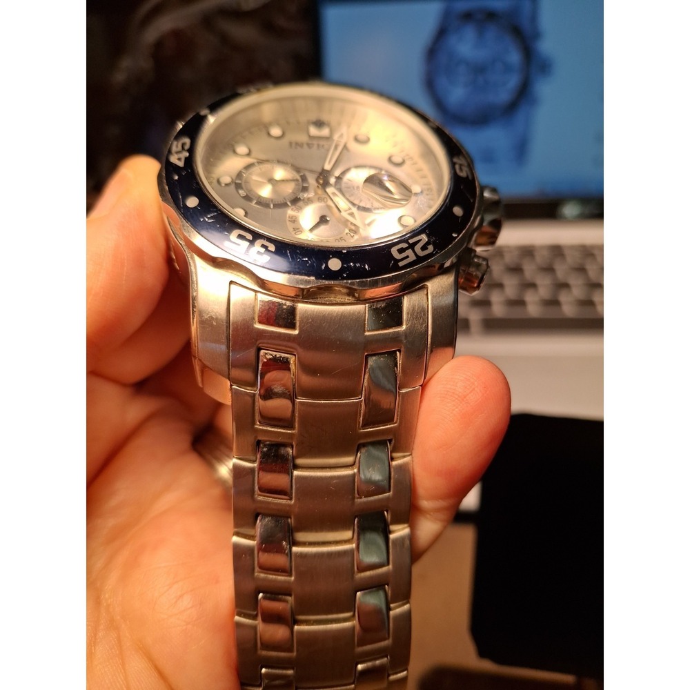 Invicta Mens Stainless Steel Watch. Pro Diver SCUBA Model 80058. SEE DESCRIPTION - Picture 11 of 16